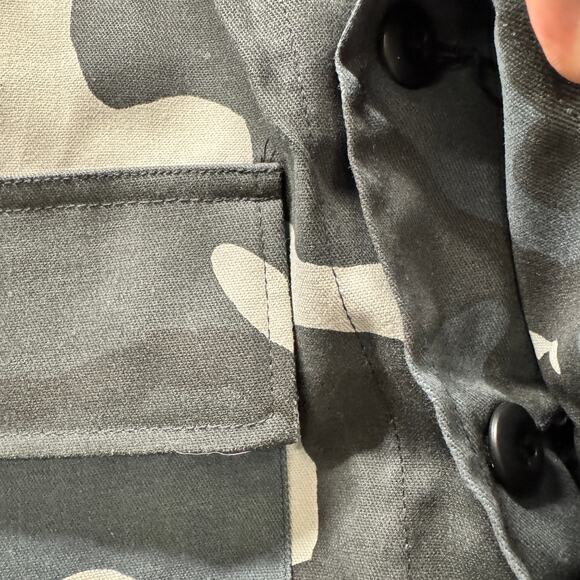 Propper BDU Shirt Mens XL Military Urban Camo Gray White Black Military NEW - Picture 7 of 7